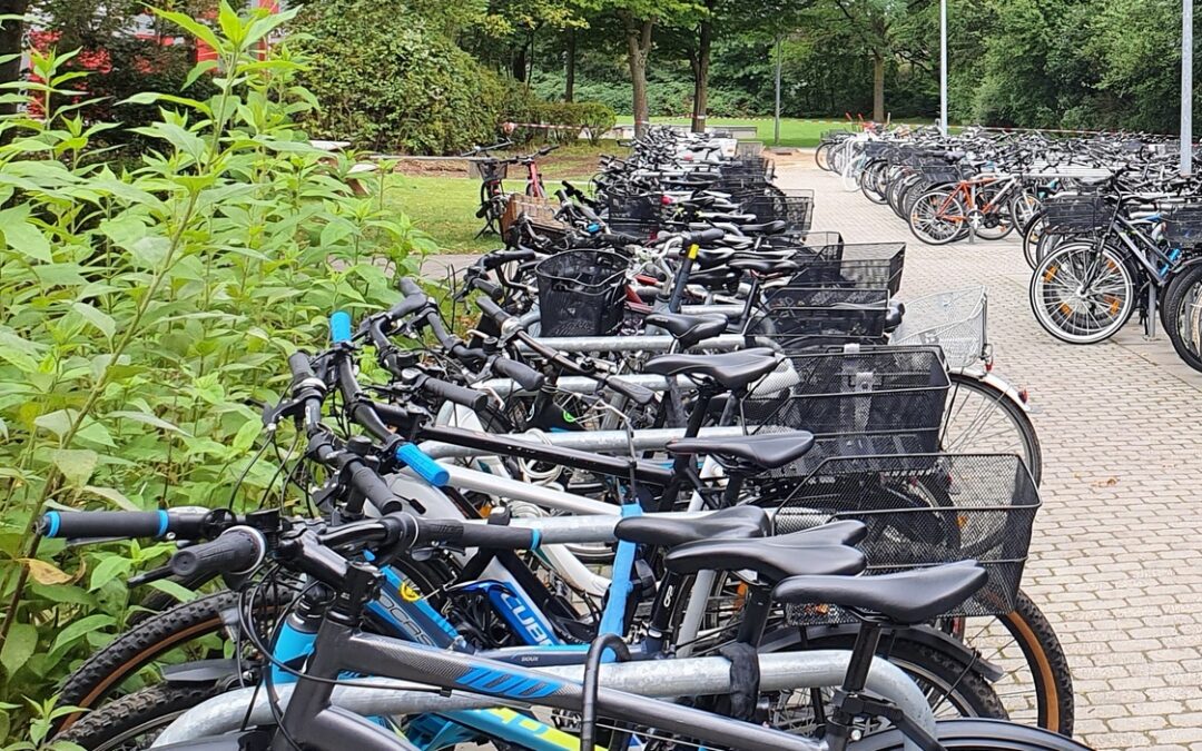 Erweiterung der Fahrradparkplätze