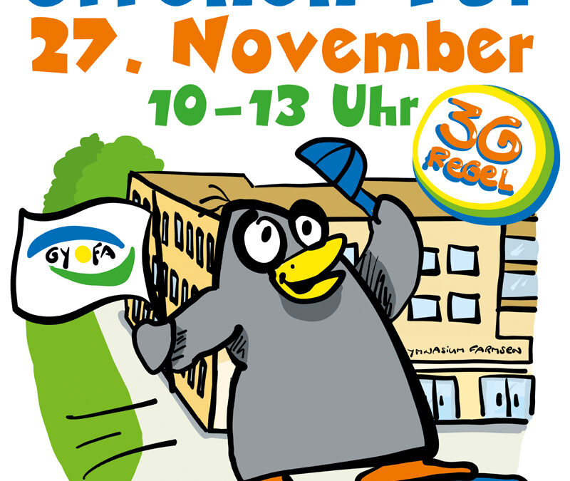 UPDATE (25.11.21): Tag der offenen Tür: Samstag, 27. 11.21 (10-13 Uhr)