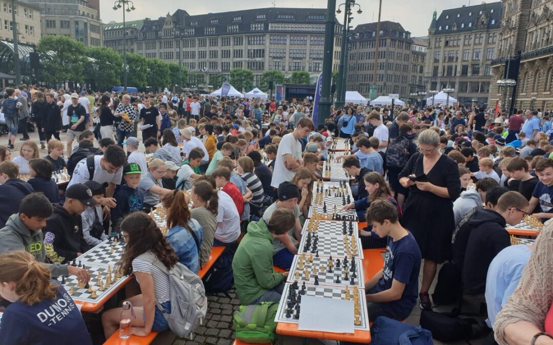 Schachturnier „Rechtes Alsterufer gegen linkes Alsterufer“