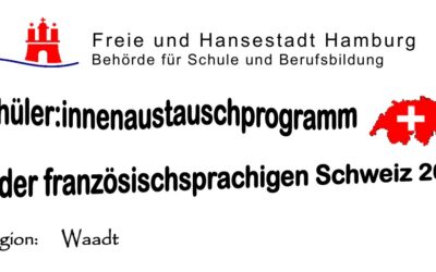 Austauschprogramm mit der französischsprachigen Schweiz 2025