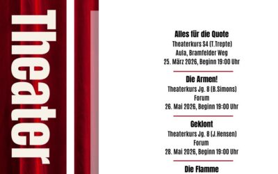 Vorhang auf: Theaterprogramm 2026