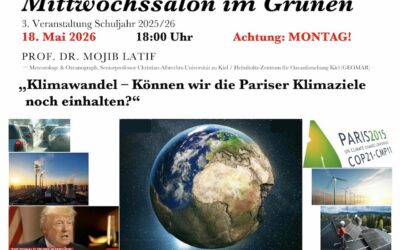 Vortrag am 18. Mai zum Thema Klimawandel
